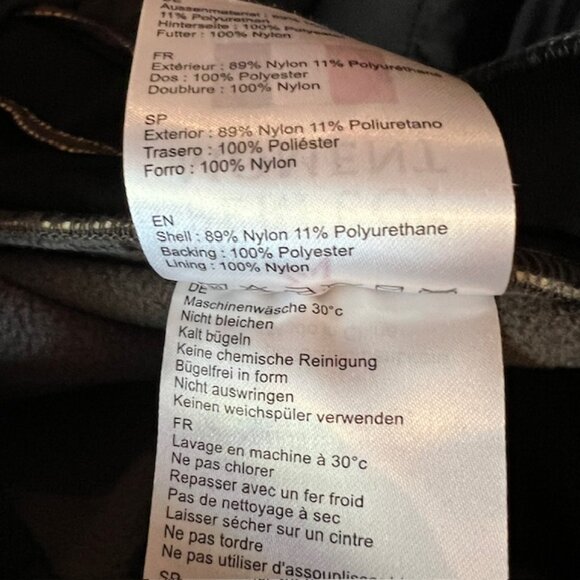 Perfect Moment Black High-Waist Aurora Softshell Ski Pants Flared Leg L/XL - Picture 12 of 12